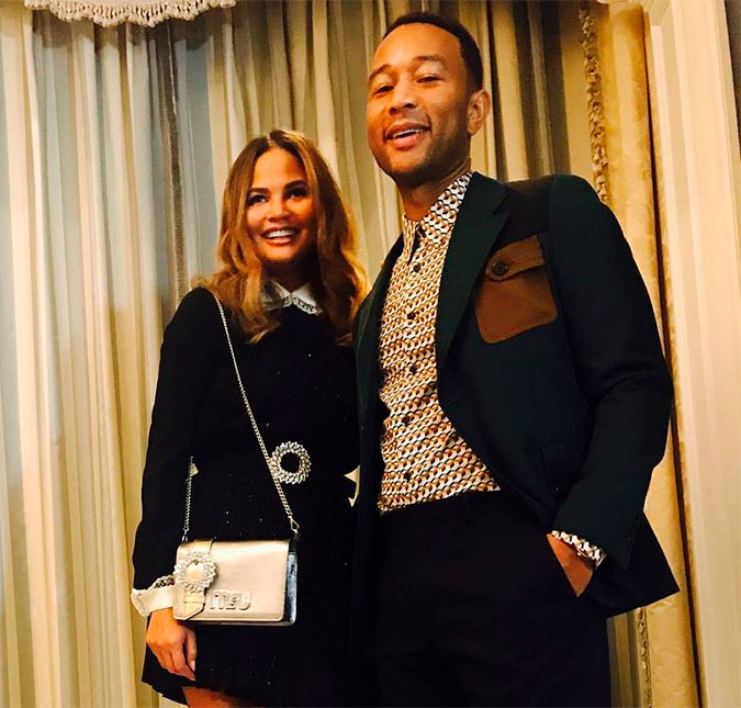 Chrissy Teigen e John Legend tentarão nova fertilização <i>in vitro</i> em breve!
