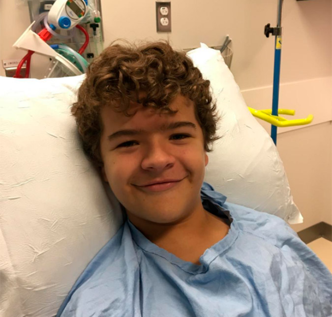 Astro de <I>Stranger Things</I>, Gaten Matarazzo faz cirurgia para ter seus próprios dentes