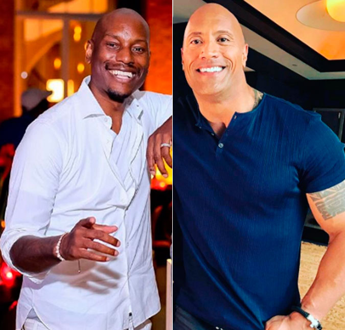 Em meio a briga, Tyrese Gibson culpa Dwayne Johnson por atraso de <i>Velozes e Furiosos 9</i>