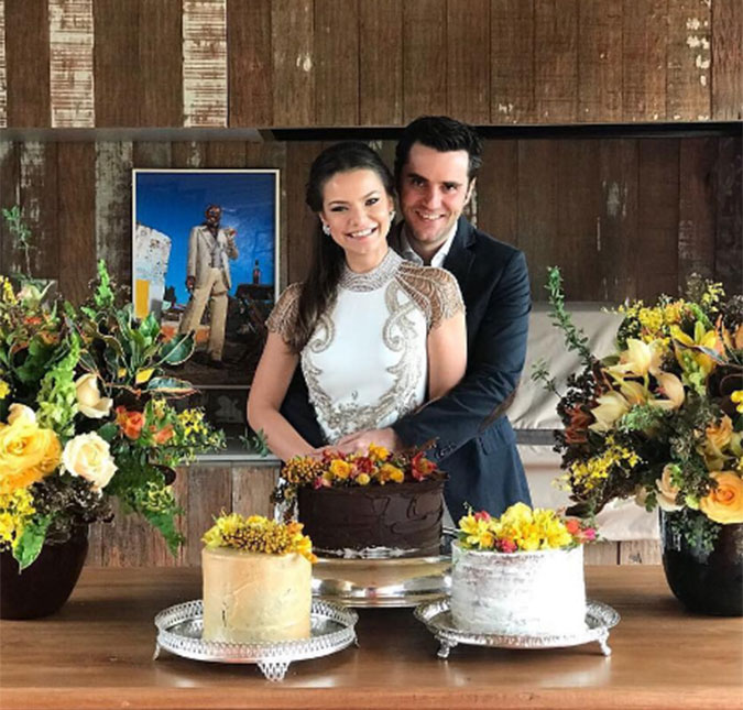 Milena Toscano e Pedro Ozores se casam no interior de São Paulo!