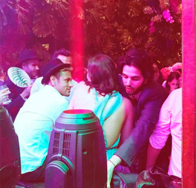Não foi só selinho! Bruna Marquezine e Neymar aparecem aos beijos em novo vídeo do casamento de Marina Ruy Barbosa