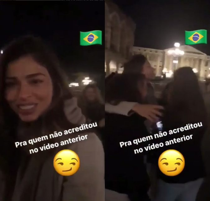 Na Itália, Grazi Massafera brinca de ser tietada por fãs, entenda!