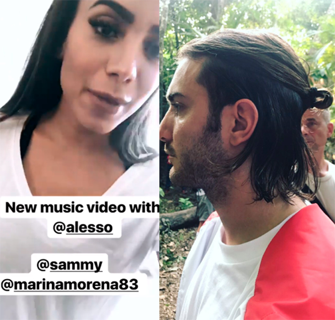 Na Amazônia, Anitta grava novo clipe com DJ Alesso
