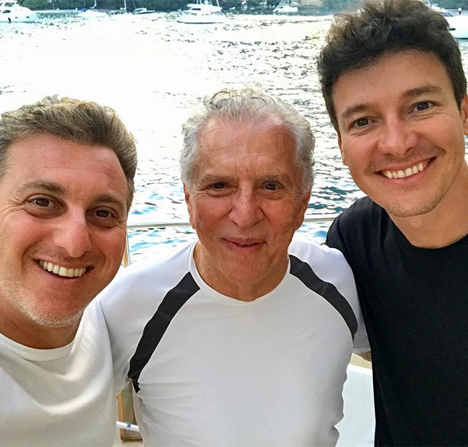 Luciano Huck e Rodrigo Faro aproveitam feriado juntos!