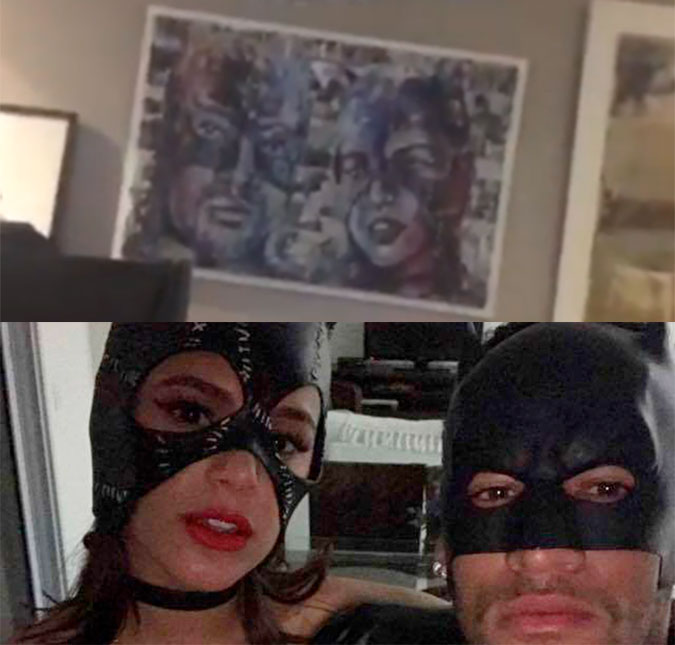 Neymar ainda tem quadro de Bruna Marquezine em sua casa, entenda!