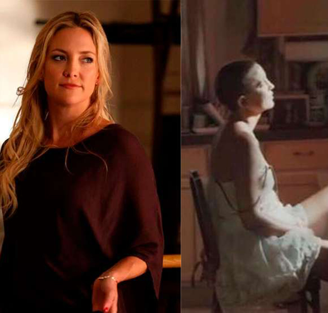 Após raspar o cabelo, Kate Hudson rebate pergunta de Ellen Degeneres, entenda!