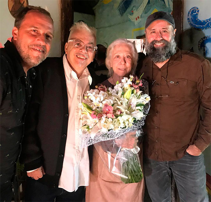 Fernanda Montenegro completa 88 anos e ganha homenagem nos bastidores de <i>O Outro Lado do Paraíso</i>, confira!