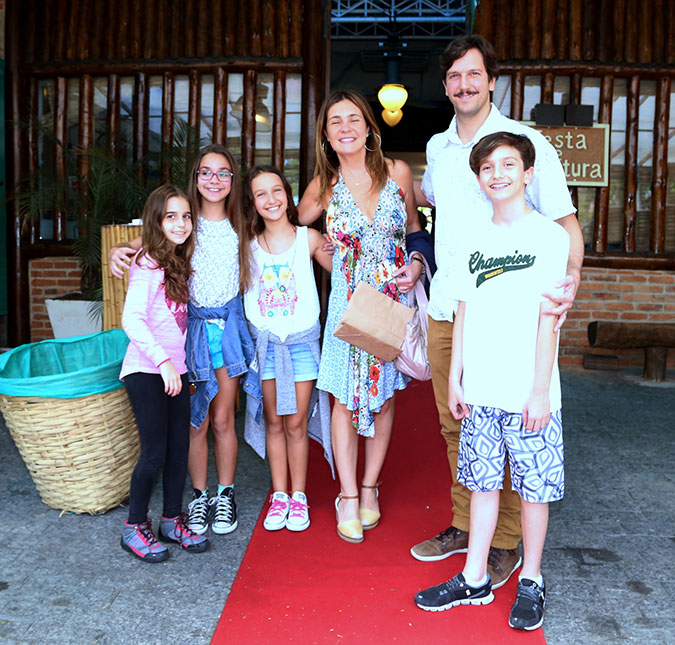 Adriana Esteves e Vladimir Brichta comemoram aniversário do filho com festa!