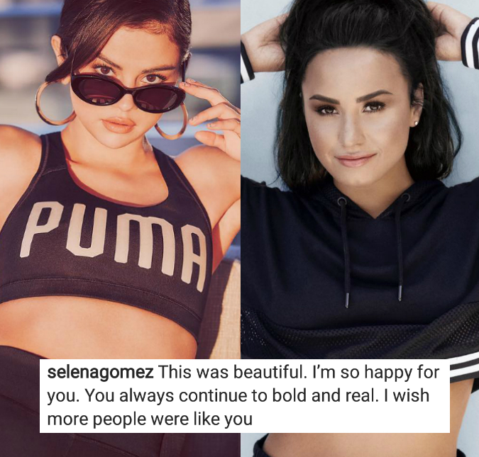 Selena volta a seguir Demi Lovato no <i>Instagram</i> e ainda faz comentário fofo, confira!
