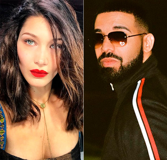 Drake e Bella Hadid estão juntos desde junho, segundo <i>site</i>