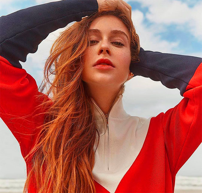 Marina Ruy Barbosa fala sobre depilação e confirma: <i>- O tapete é da cor da cortina!</i>