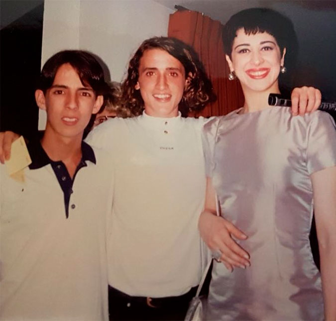 Paulo Gustavo impressiona pela cabeleira em foto antiga com Claudia Raia, vem ver!