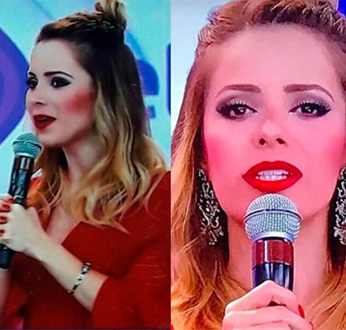 Sandy retruca fã que criticou sua maquiagem: <i>Está bem claro que essa foto foi editada!</i>