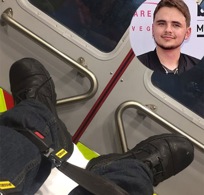 Filho de Michael Jackson se envolve em acidente de moto e vai parar no hospital