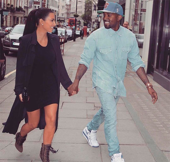 Esperando terceiro filho, Kim Kardashian pedirá o divórcio a Kanye West, diz site