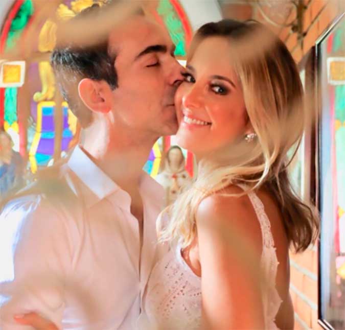 Cesar Tralli dança <i>funk</i> e desce até o chão em festa com Ticiane Pinheiro