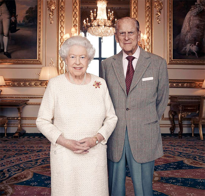 Rainha Elizabeth II e príncipe Philip comemoram 70 anos de casados!