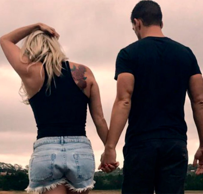 Karina Bacchi assume namoro com Amaury Nunes, ex de Danielle Winits