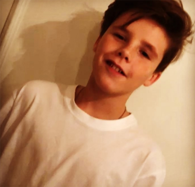 Filho de David e Victoria Beckham canta em vídeo e arranca elogios de seguidores, assista!