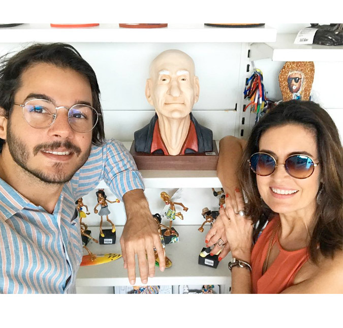 Túlio Gadêlha e Fátima Bernardes passeiam juntos e ele se declara: <i>- O sonho é que leva a gente para a frente</i>