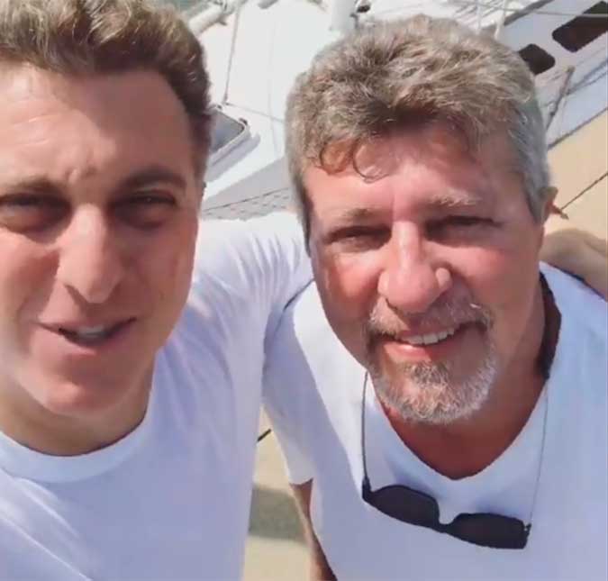 Luciano Huck compra veleiro para cinegrafista com quem trabalha há 20 anos