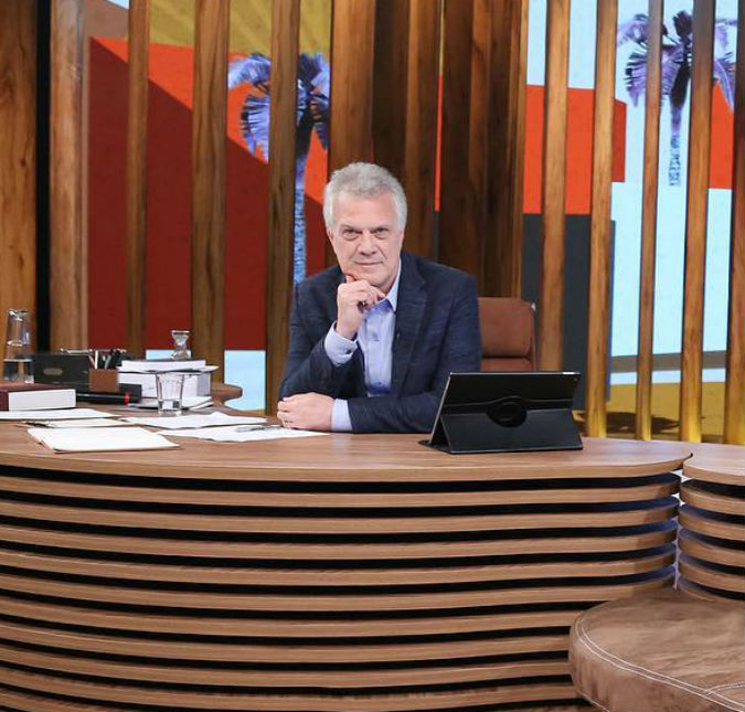 Pedro Bial revela gratidão por entrevista feita com Rita Lee: - <i>Foi uma espécie de pé de coelho</i>