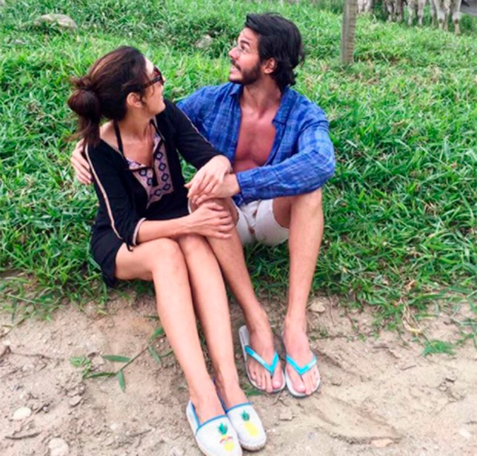 Túlio Gadêlha relembra viagem com Fátima Bernardes: <I>Parceira de aventuras</I>!