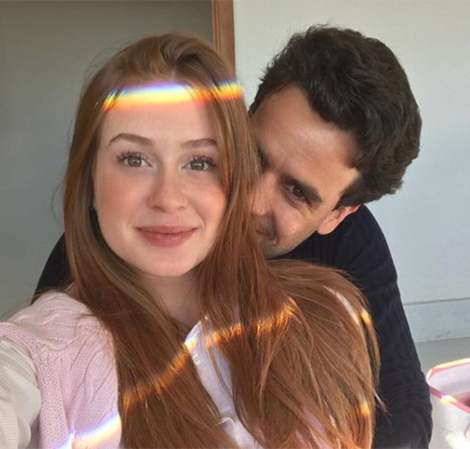 Marina Ruy Barbosa diz que não está morando com o marido, Xandinho Negrão