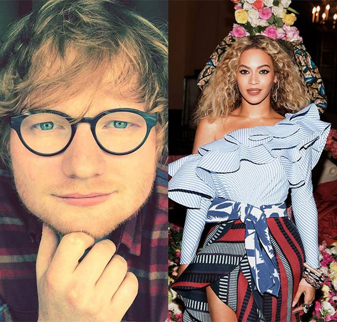 Ed Sheeran revela que Beyoncé troca de e-mail toda semana