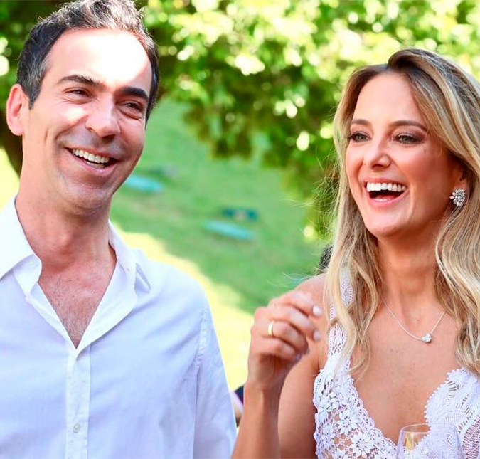 Ticiane Pinheiro publica vídeo de casamento com César Tralli: <i>Emoção que não cabe em mim</i>