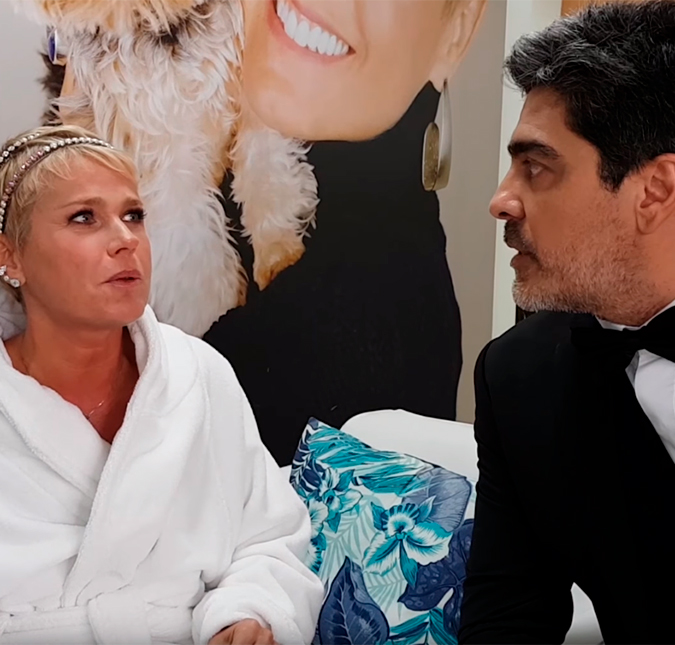 No <i>Canal X</i>, Xuxa Meneghel mostra curiosidade sobre aliança com Junno Andrade, saiba mais
