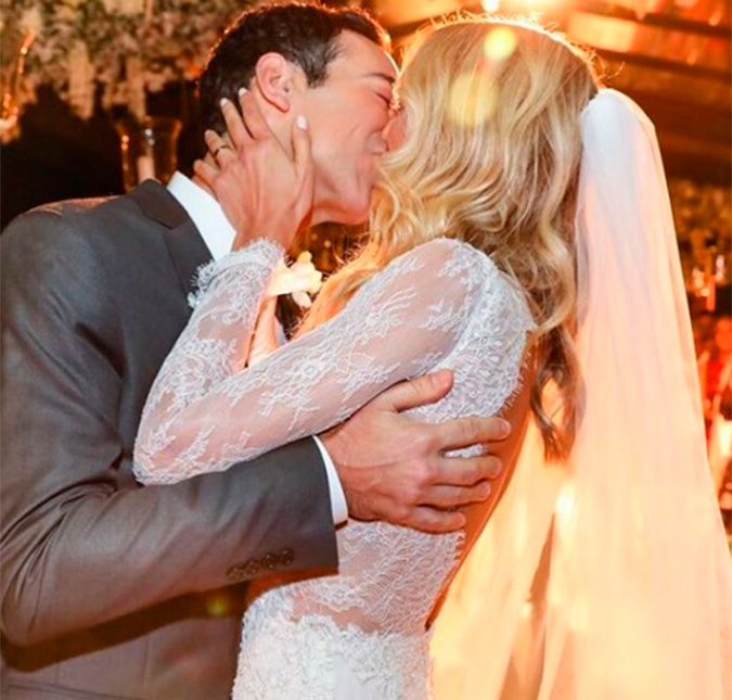 Ao mostrar os bastidores do casamento, Ticiane Pinheiro revela o que comeu antes de entrar no altar!