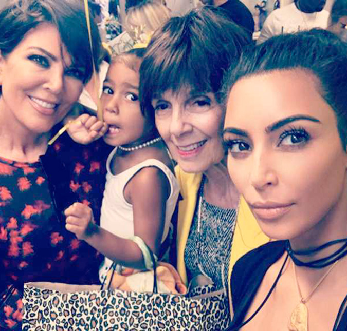 Kim Kardashian revela que, assim como ela, sua avó também foi casada por apenas dois meses!