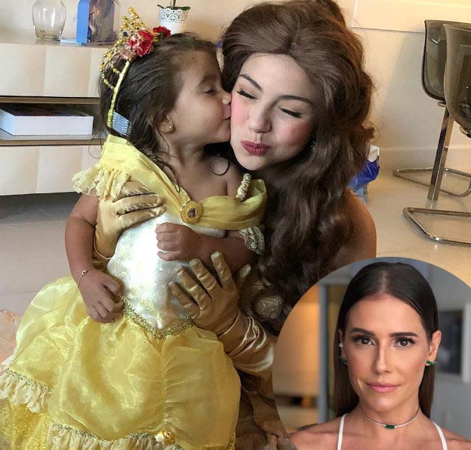 Deborah Secco surpreende Maria Flor com visita de princesa no café da manhã!