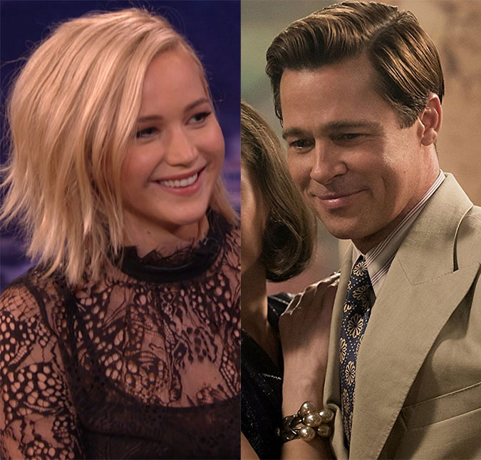Brad Pitt e Jennifer Lawrence estariam namorando, saiba os detalhes!
