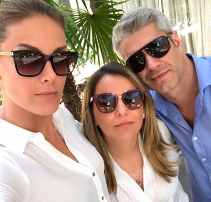 Em dia de depoimento do cunhado, Ana Hickmann pede orações: <I>Tire de perto dele todo o mal</I>