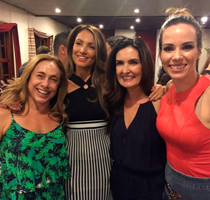Fátima Bernardes, Tiago Leifert e mais apresentadores se reúnem em <i>Festa da Firma</i>