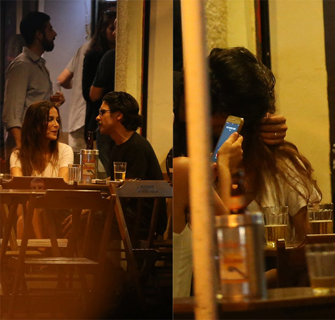 André Gonçalves esclarece fotos com morena: <i>O ângulo ajuda a imaginação fértil</i>