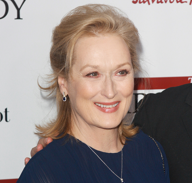 Cartazes acusam Meryl Streep de saber sobre abusos de Harvey Weinstein