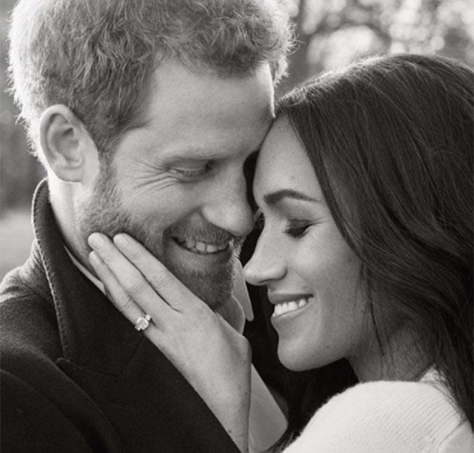Príncipe Harry e Meghan Markle divulgam fotos oficiais em comemoração ao noivado