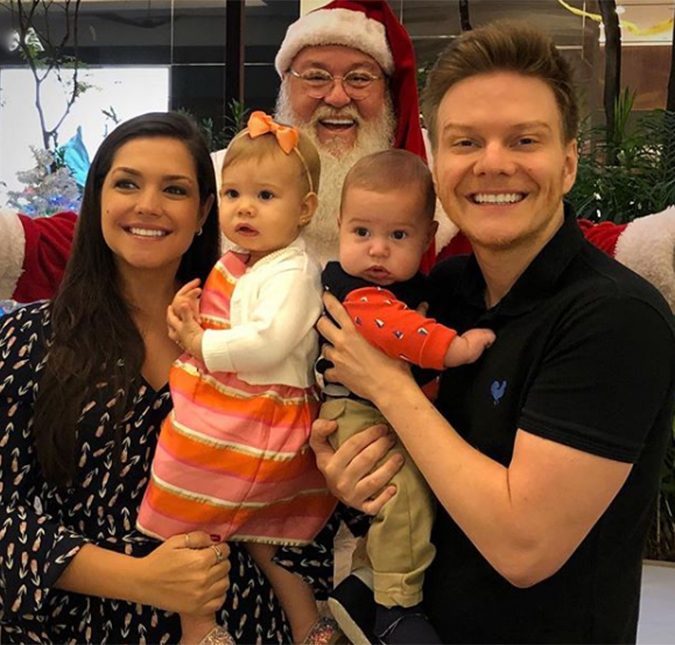 Thais Fersoza mostra Melinda apaixonada pelo Papai Noel com seu vocabulário único: - <i>El com a ona</i>