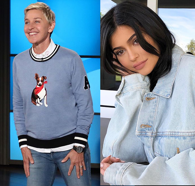 Ellen DeGeneres teria confirmado gravidez de Kylie Jenner