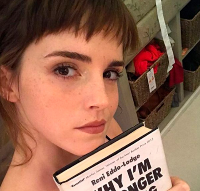 Emma Watson exibe novo corte de cabelo nas redes sociais, veja!