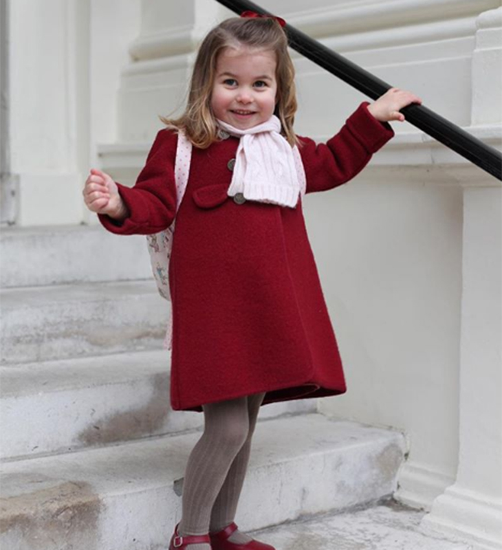 Príncipe William ganha mochila rosa para Princesa Charlotte e afirma: <i>- Ela vai ficar obcecada com isso</i>