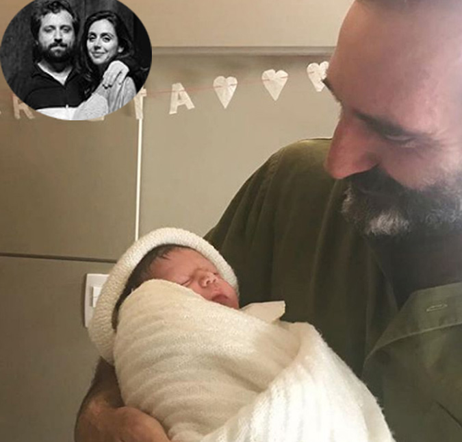 Nasce Marieta, primeira filha de Gregório Duvivier e Giovanna Nader
