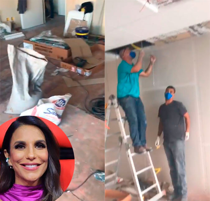 Ivete Sangalo mostra reformas na casa para receber as gêmeas: <i>- Já estão revolucionando!</i>