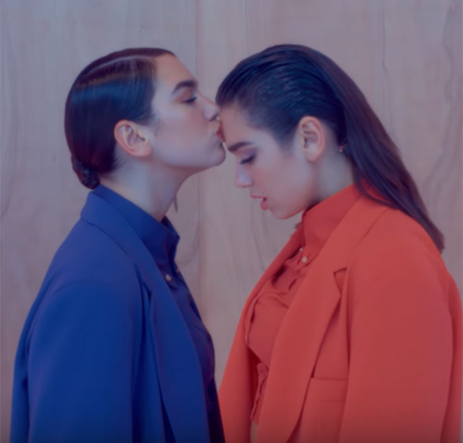 Dua Lipa aparece em dobro no clipe de <i>IDGAF</i>, vem ver!