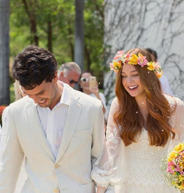 Marina Ruy Barbosa inclui sobrenome do marido em rede social e se diverte com resultado