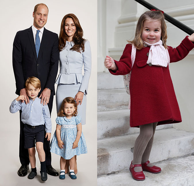 Rainha Elizabeth II revela que a caçula Princesa Charlotte é quem manda no irmão, Príncipe George!