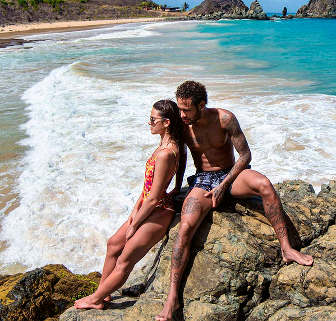 Neymar exibe tatuagem igual à de Bruna Marquezine e faz declaração